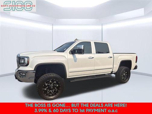 White Frost Tricoat 2017 GMC Sierra 1500 SLT