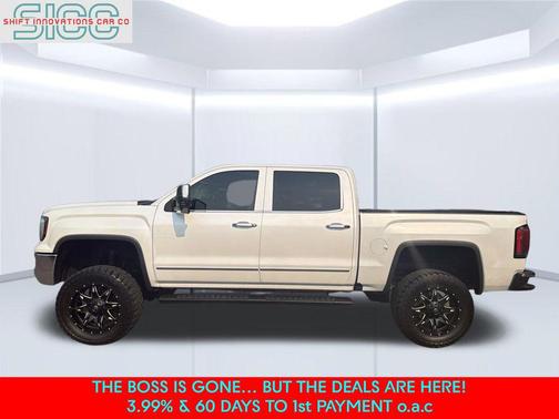 White Frost Tricoat 2017 GMC Sierra 1500 SLT
