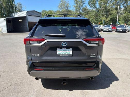 Magnetic Gray Metallic w/Midnight Black Roof 2020 Toyota RAV4 Hybrid SE