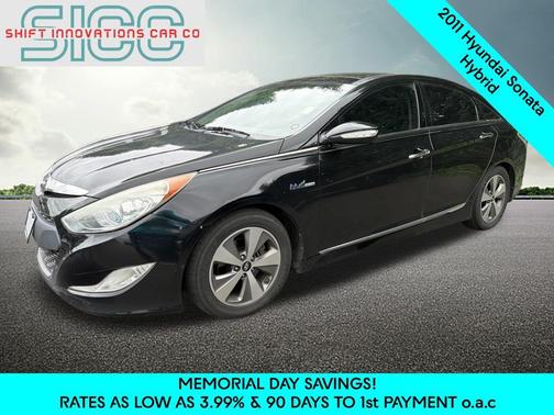 Black Onyx Pearl Mica 2011 Hyundai SONATA Hybrid Base