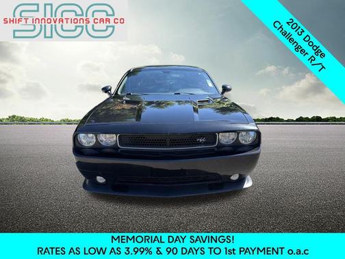 Black Clearcoat 2013 Dodge Challenger R/T