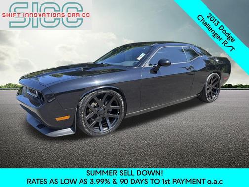 Black Clearcoat 2013 Dodge Challenger R/T