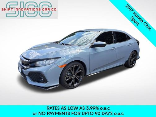 Aegean Blue Metallic 2017 Honda Civic Sport