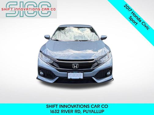 Aegean Blue Metallic 2017 Honda Civic Sport