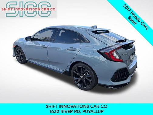 Aegean Blue Metallic 2017 Honda Civic Sport