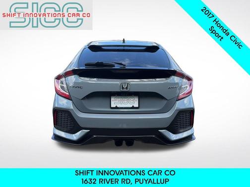 Aegean Blue Metallic 2017 Honda Civic Sport