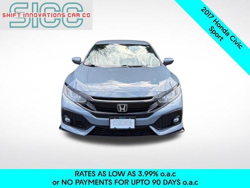 Aegean Blue Metallic 2017 Honda Civic Sport