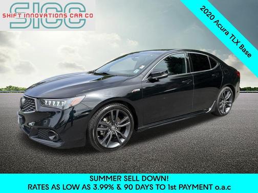 Gray 2020 Acura TLX A-Spec