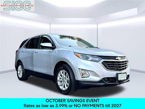 Silver Ice Metallic 2018 Chevrolet Equinox LT