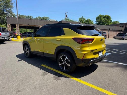 Nitro Yellow Metallic 2023 Chevrolet Trailblazer RS