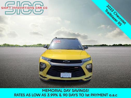 Nitro Yellow Metallic 2023 Chevrolet Trailblazer RS