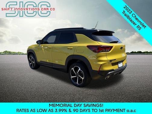 Nitro Yellow Metallic 2023 Chevrolet Trailblazer RS