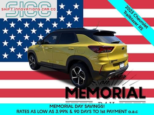 Nitro Yellow Metallic 2023 Chevrolet Trailblazer RS