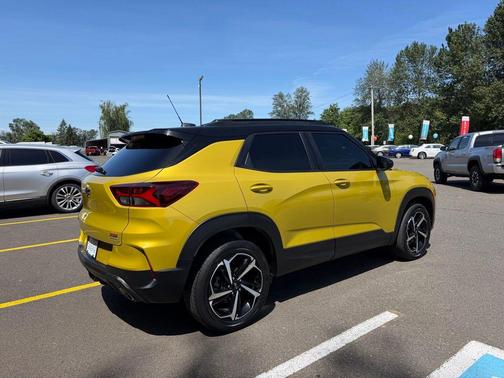 Nitro Yellow Metallic 2023 Chevrolet Trailblazer RS