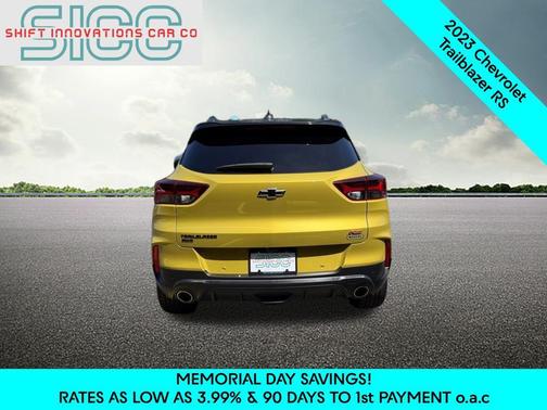 Nitro Yellow Metallic 2023 Chevrolet Trailblazer RS