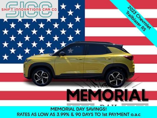Nitro Yellow Metallic 2023 Chevrolet Trailblazer RS