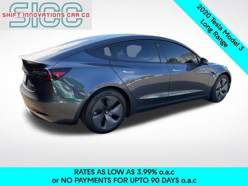Gray 2020 Tesla Model 3 Long Range