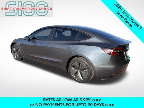 Gray 2020 Tesla Model 3 Long Range