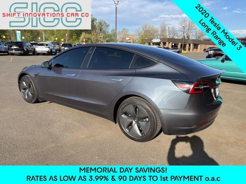 Gray 2020 Tesla Model 3 Long Range