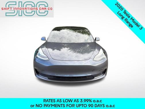 Gray 2020 Tesla Model 3 Long Range
