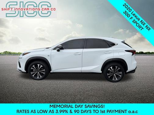 Ultra White 2020 Lexus NX 300 F Sport