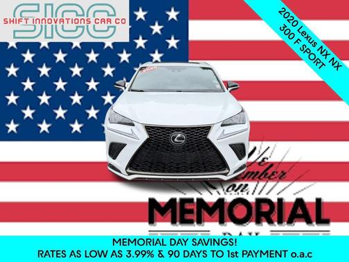 Ultra White 2020 Lexus NX 300 F Sport
