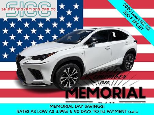 Ultra White 2020 Lexus NX 300 F Sport