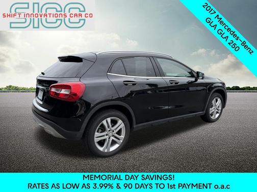 Black 2017 Mercedes-Benz GLA 250 4MATIC