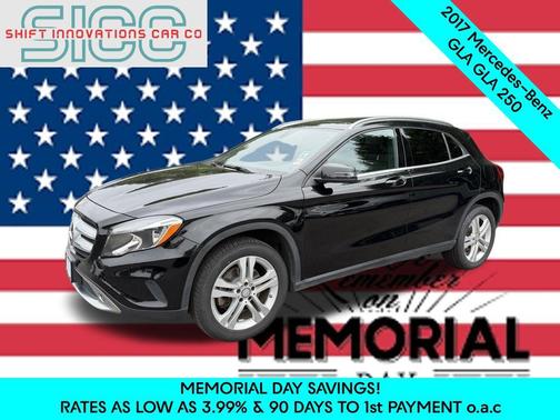 Black 2017 Mercedes-Benz GLA 250 4MATIC