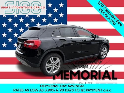 Black 2017 Mercedes-Benz GLA 250 4MATIC