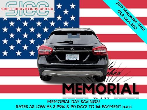 Black 2017 Mercedes-Benz GLA 250 4MATIC