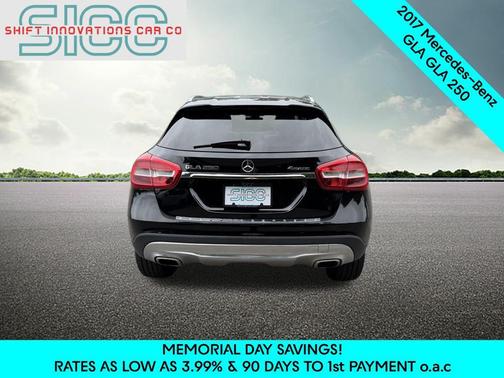 Black 2017 Mercedes-Benz GLA 250 4MATIC