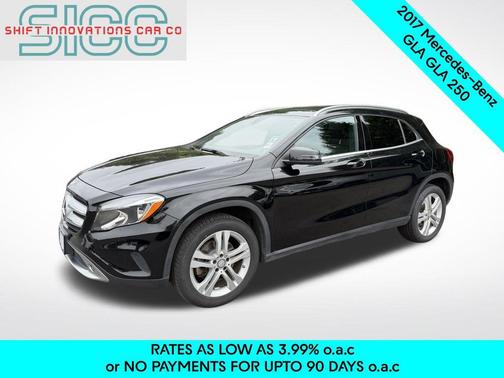 Black 2017 Mercedes-Benz GLA 250 4MATIC