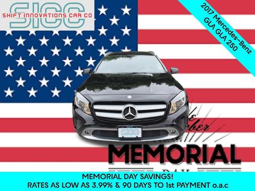 Black 2017 Mercedes-Benz GLA 250 4MATIC