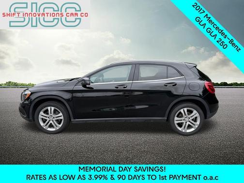 Black 2017 Mercedes-Benz GLA 250 4MATIC