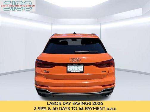 Pulse Orange 2023 Audi Q3 Premium 45 TFSI S line quattro Tiptronic