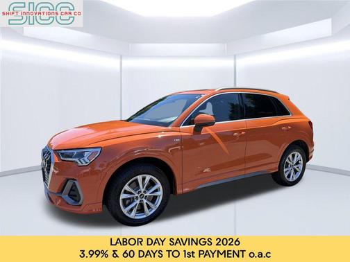 Pulse Orange 2023 Audi Q3 Premium 45 TFSI S line quattro Tiptronic