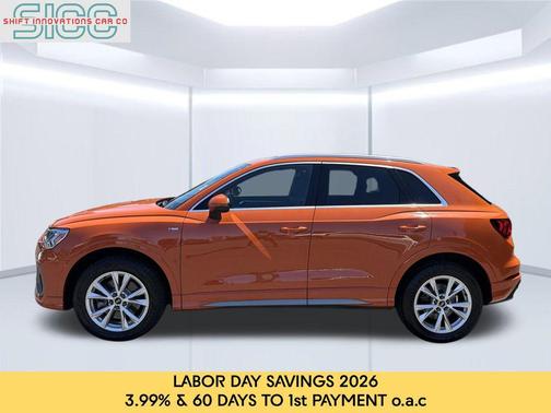 Pulse Orange 2023 Audi Q3 Premium 45 TFSI S line quattro Tiptronic