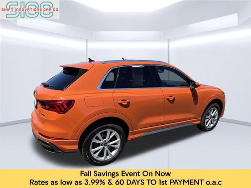 Pulse Orange 2023 Audi Q3 Premium 45 TFSI S line quattro Tiptronic