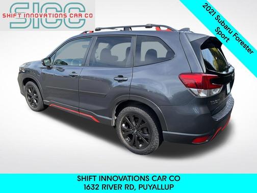 Magnetite Gray Metallic 2021 Subaru Forester Sport