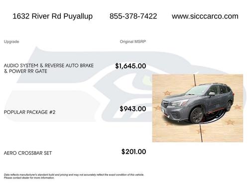 2021 Subaru Forester Sport