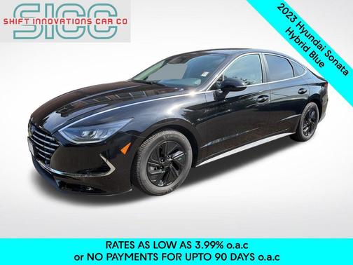 Onyx Black 2023 Hyundai SONATA Hybrid Base