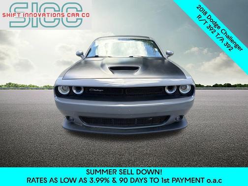 Destroyer Gray Clearcoat 2018 Dodge Challenger R/T 392