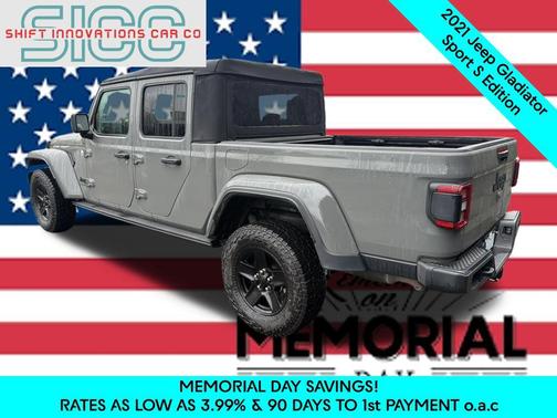 Sting-Gray Clearcoat 2021 Jeep Gladiator Sport S