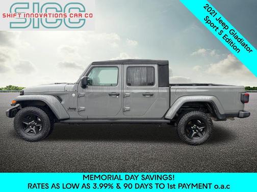 Sting-Gray Clearcoat 2021 Jeep Gladiator Sport S