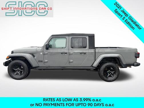 Sting-Gray Clearcoat 2021 Jeep Gladiator Sport S