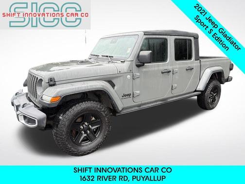 Sting-Gray Clearcoat 2021 Jeep Gladiator Sport S