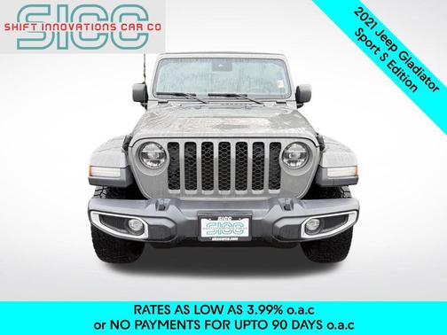 Sting-Gray Clearcoat 2021 Jeep Gladiator Sport S