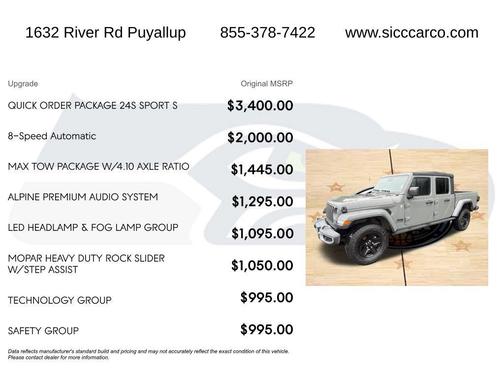 2021 Jeep Gladiator Sport S