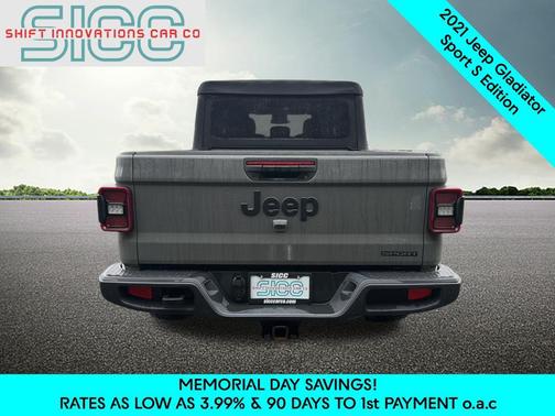 Sting-Gray Clearcoat 2021 Jeep Gladiator Sport S